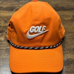 Nike Bright Orange Golf Cap
